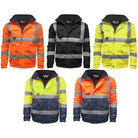Hi Vis HV301 Kapton Bomber Jacket