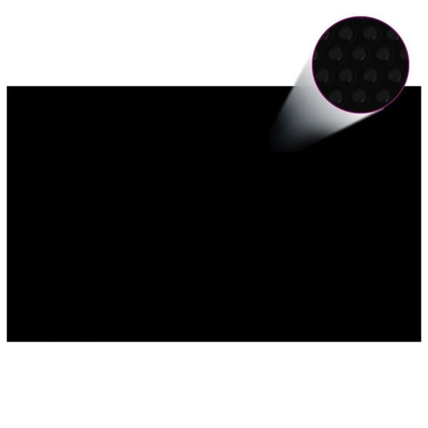 Berkfield Pool Cover Black 260x160 cm PE