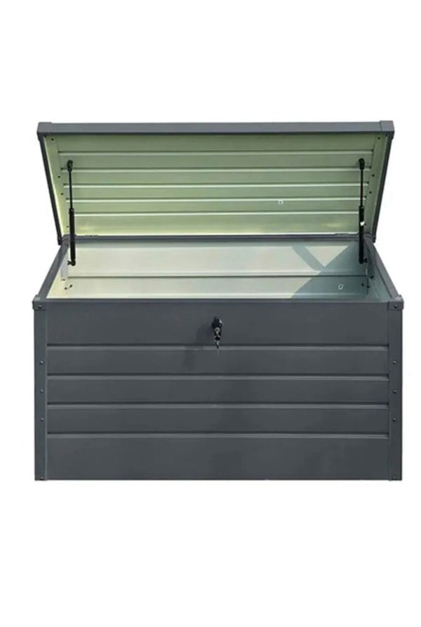 Groundlevel 350L Extra Strong Metal garden Storage Box