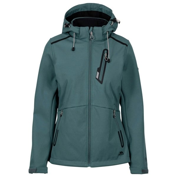 Trespass Women's Neman TP75 Soft Shell Jacket - Spruce Green