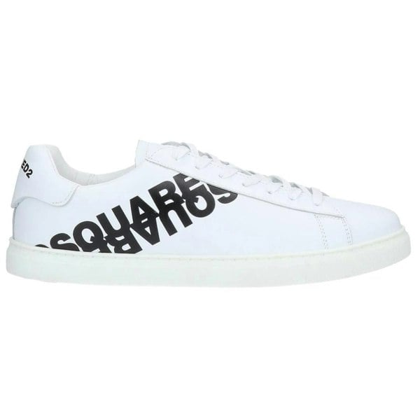 Dsquared2 Mirrored Logo Sneakers - White