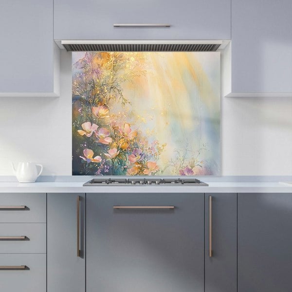 Warren Reed Spring Meadow Glass Kitchen Splashback - 00007