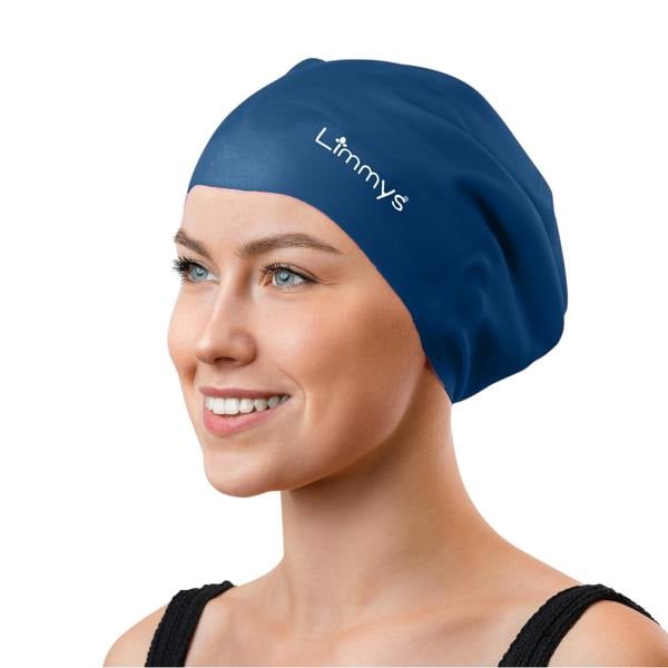 Limmys Premium Long Hair Swim Caps for Women