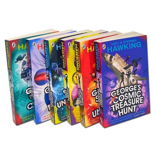 Georges Secret Key to the Universe Complete 6 Book Set by Lucy and Stephen Hawking