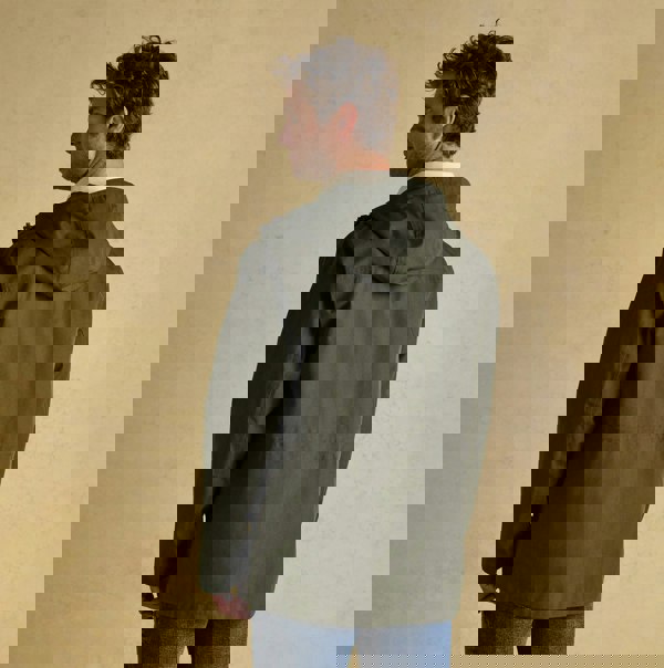 Joules PORTMAN Mens Green Waterproof Raincoat Green