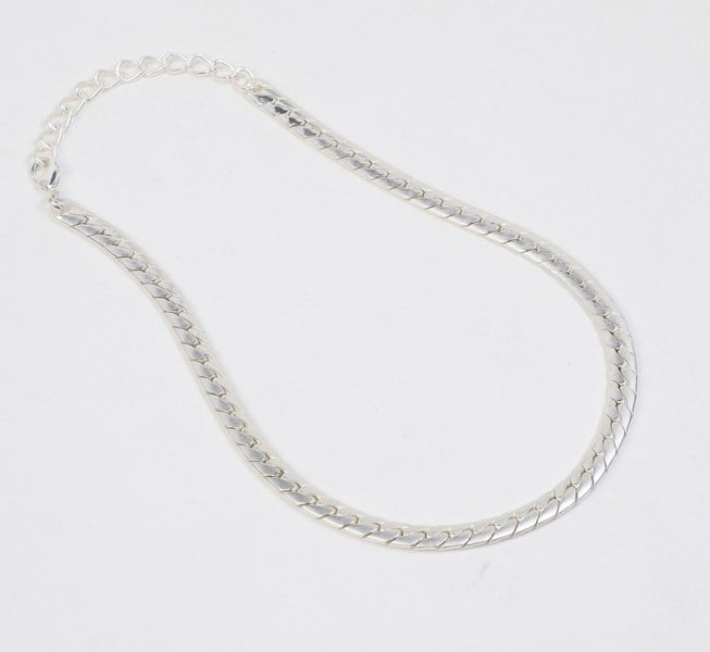 Snake Chain Silver 14"(36 cm) - Lila Rasa