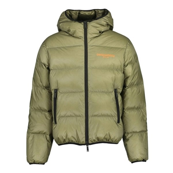 Dsquared2 Military Green Down Jacket