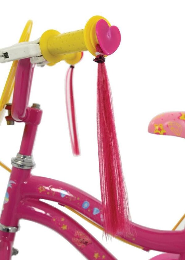 Trolls 14" Wheel Kids Bike - Pink