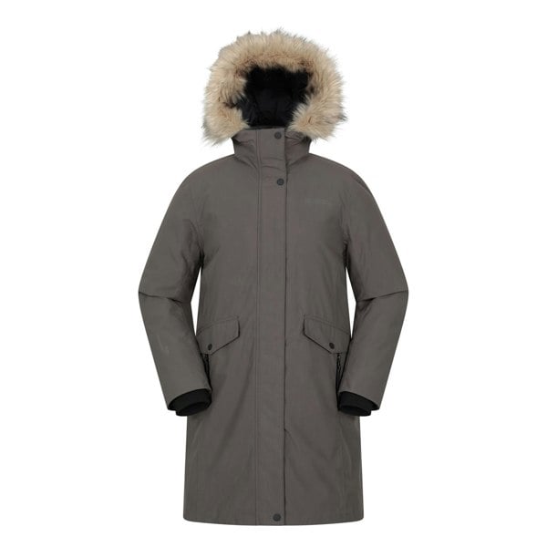 Mountain Warehouse Womens Marlow Extreme Down Waterproof Parka - Grey