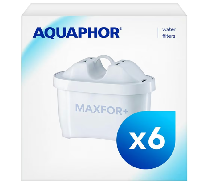AQUAPHOR MAXFOR+ 200 Litre Water Filter Cartridges – 6 pack