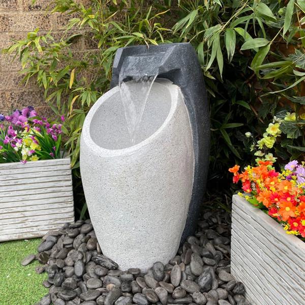 Tranquillity Water Features Pouring Vase Contemporary Water Feature