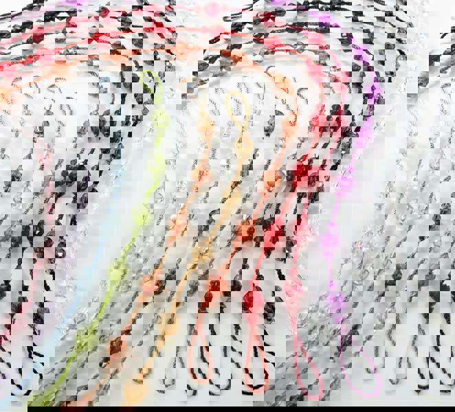 Luxury Living Voile Tab Top Curtain Pair with Crystal Tie Backs Sheer Window Panels