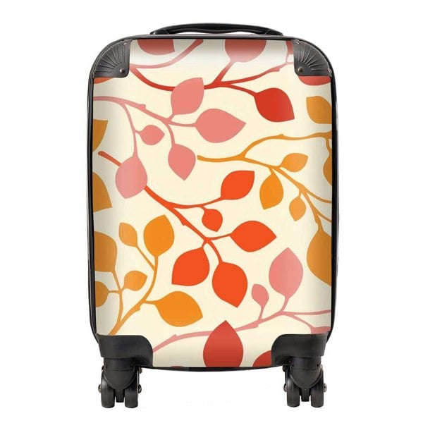 Warren Reed Colorful Autumn Leaves Suitcase