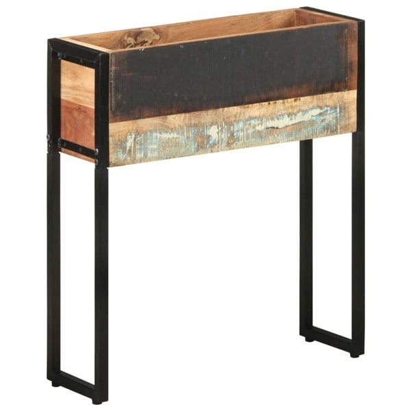Berkfield Planter 60x20x68 cm Solid Reclaimed Wood
