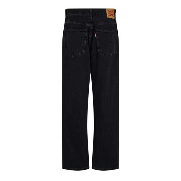 Levis Womens/Ladies 501 Straight Leg Ankle Grazer Jeans - Lunar Black - 