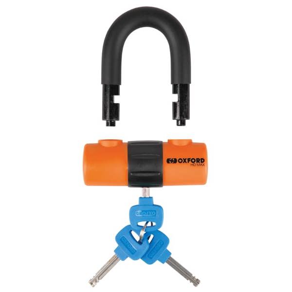 Oxford HD MAX Disc Rotor Lock Orange