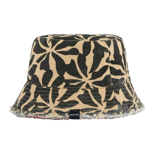 Regatta Womens/Ladies Floral Reversible Bucket Hat - Tangerine Tango - 