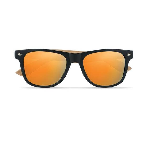 MidOcean California Touch Bamboo Sunglasses - Orange - 