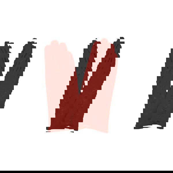 Eastern Counties Leather Womens 3 Button Detail Gloves - Cherry