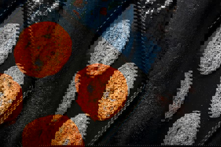 MasterClass 6pc Vitreous Enamel Non-Stick Cookware Set with 2x Roasting Pans and 4x Baking Trays