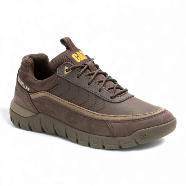 Versage Lo - Men's Brown Leather Hiking Lightweight Trainers - Caterpillar - 3