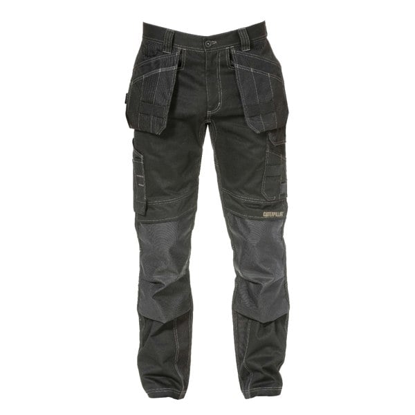 Caterpillar Mens Floor Layer Flex Trouser - Black