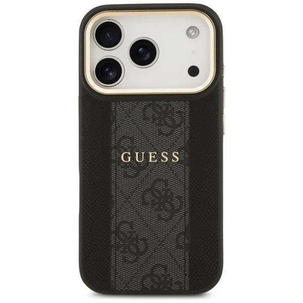 Guess Big 4G Classic Logo Case for iPhone 17 Pro Max 6.9" Black - GUHCP17XP4G4SMCK