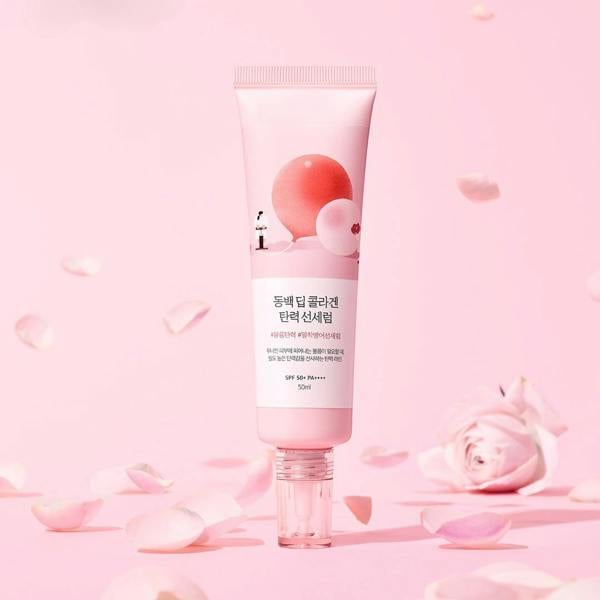 ROUND LAB Camellia Deep Collagen Firming Sun Serum 50ml