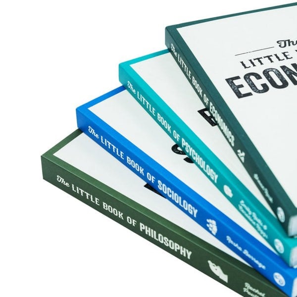 The Little Book of Philosophy, Sociology, Economics & Psychology 4 Book Set 