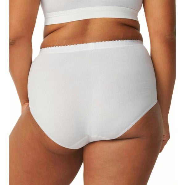 Sloggi Control 2-Pack Maxi Briefs, White