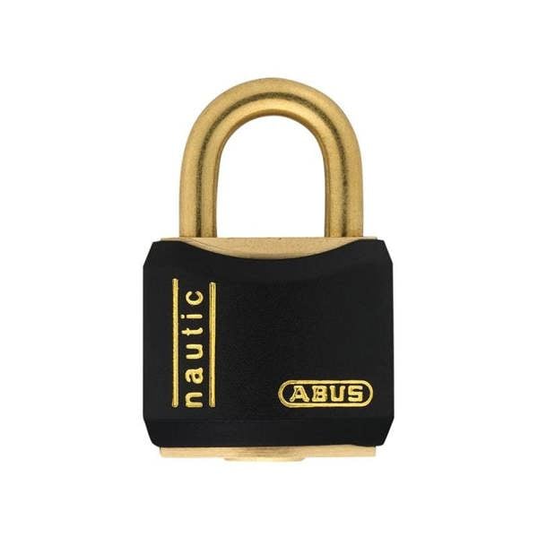 Abus Mechanical T84mb Series Rustproof Padlock - Black - 