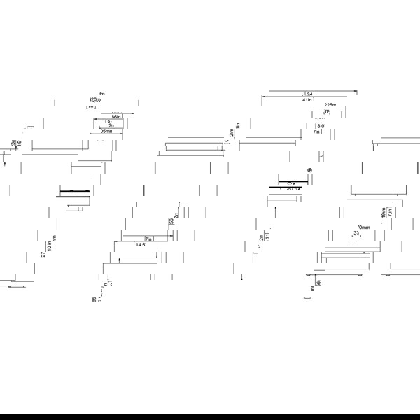 Furniture To Go Naia Bedside 1 Drawer 1 Shelf in Concrete and White High Gloss