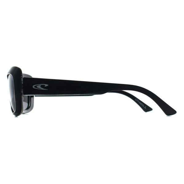 O'Neill Sunglasses ONS-9012 104P Black Silver Mirror Polarized