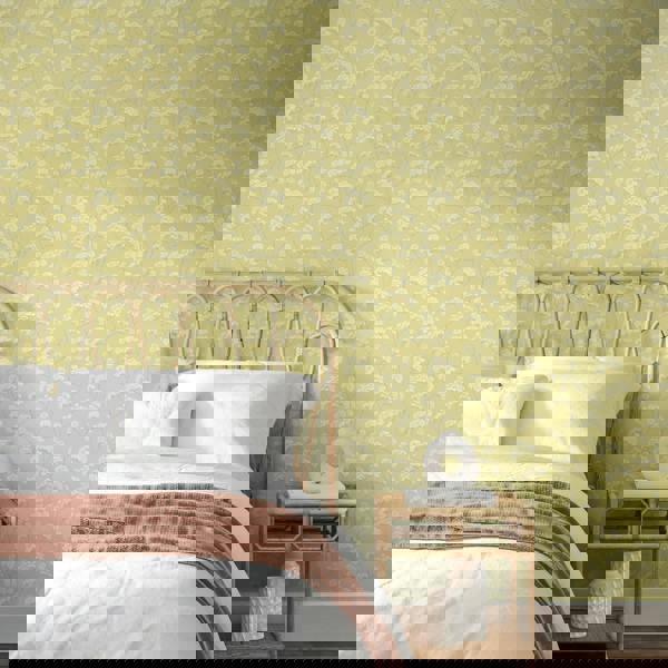 Hoopla Walls Elderflower Trail - Pear 10m Wallpaper