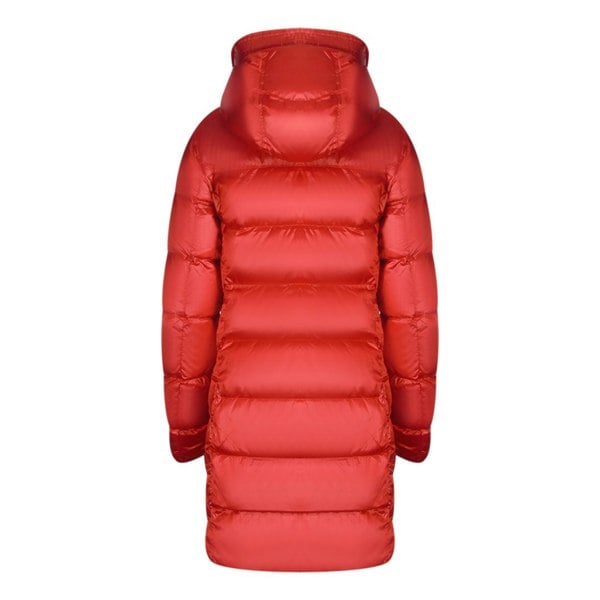 Parajumpers Marion Red Long Hooded Down Jacket S