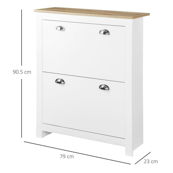 Flip-down Shoe Cabinet