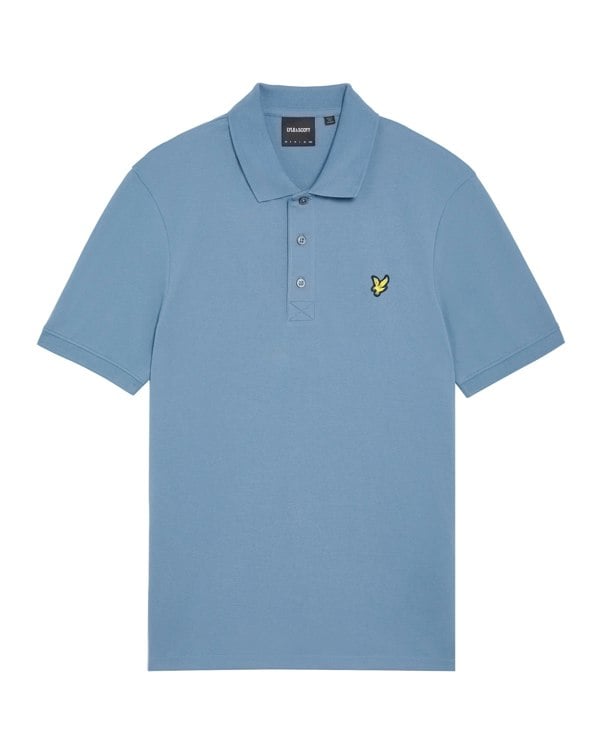Lyle & Scott Plain Mens Polo Shirt SP400VOG - X861 Ocean Sky
