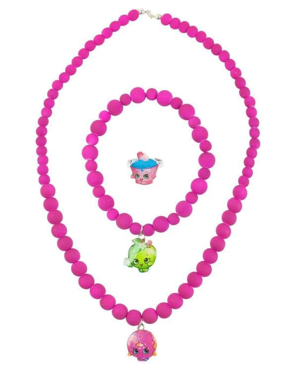 Vanilla Underground Shopkins Girls Pink D'Lish Donut Jewellery Set (One Size)