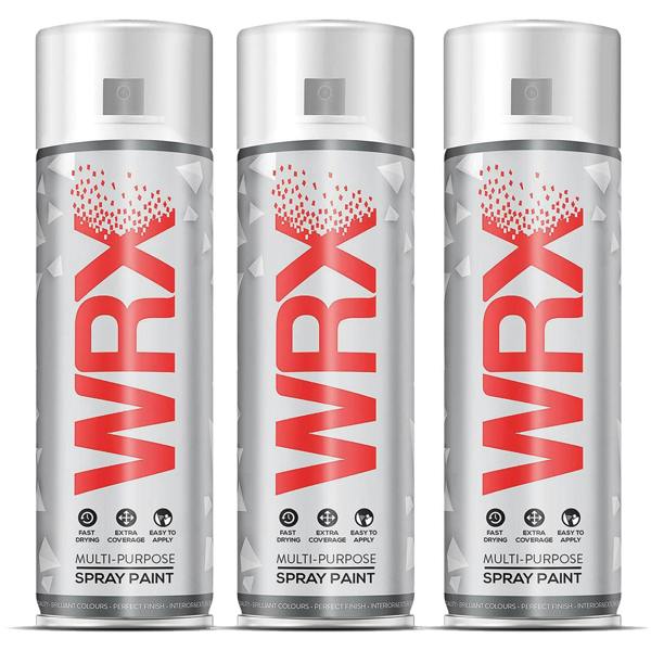 WRX 3X WRX Traffic White Spray Paints 400ml