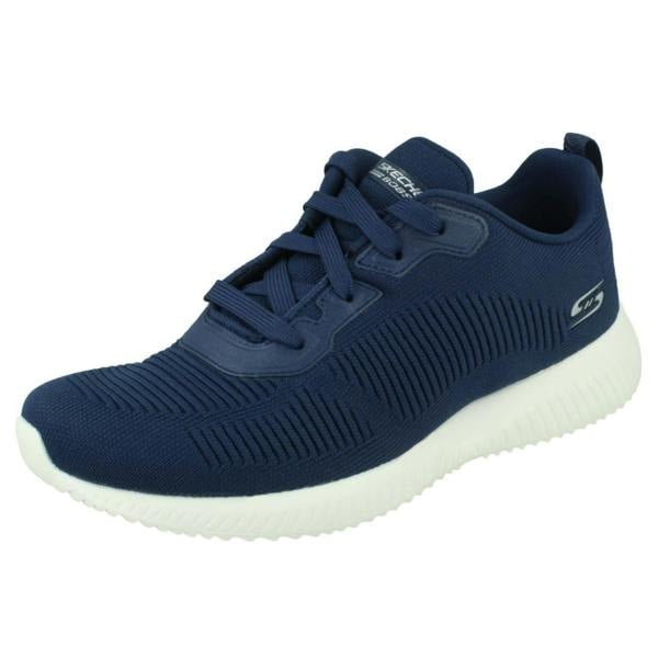 Skechers Ladies Bobs Sport By Skechers Trainers With Memory Foam Tough Talk 32504