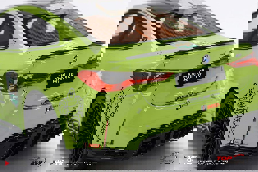 TSM BMW M4 Safety Car 2022 Daytona 24Hr 1:18 Scale TSM TS0405
