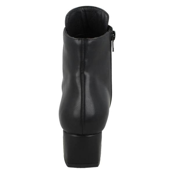 Spot On Ladies Spot On Lace Up Ankle Boots F51120