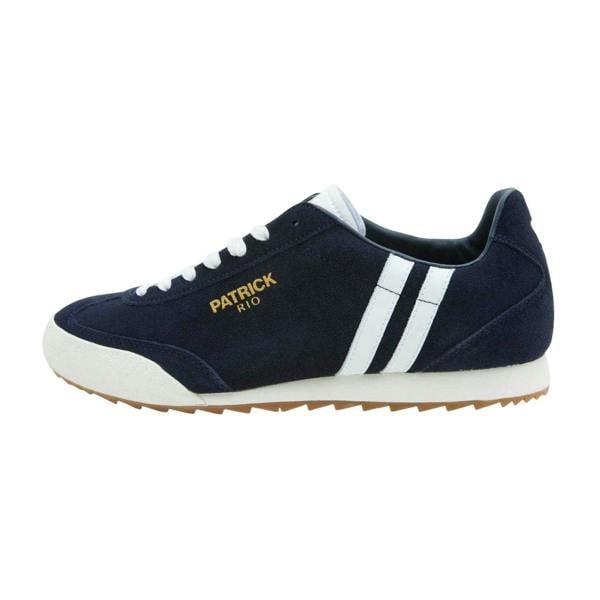 Patrick Mens Rio Suede Trainers - Navy - 