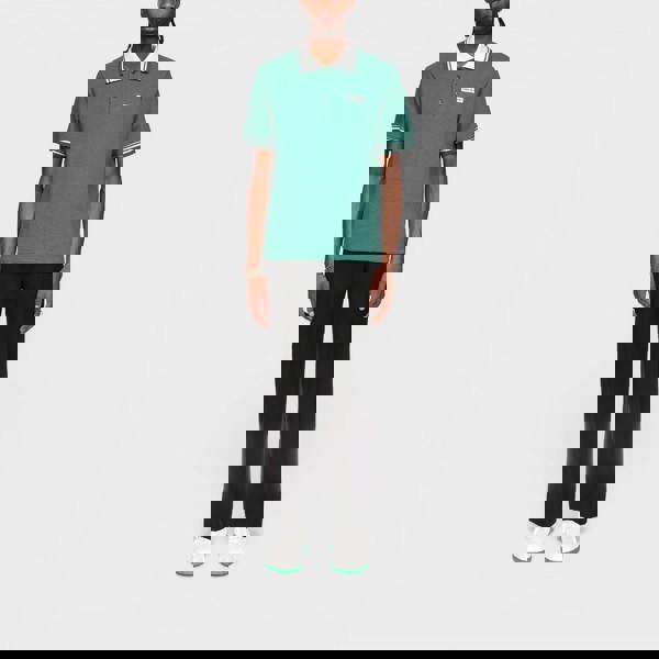 Casablanca Textured Pique Polo Evergreen