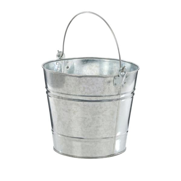 Leecroft Galvanised Bucket 9.5'' 6L - One Colour - 