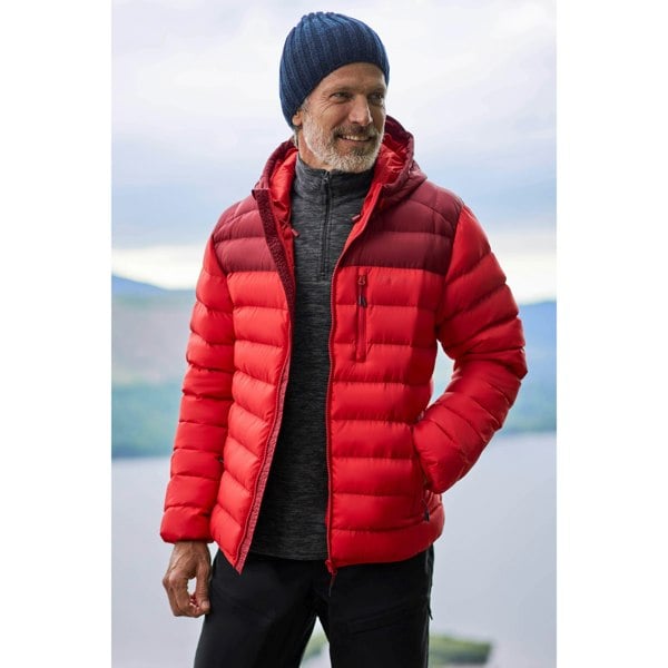 Mountain Warehouse Mens Link Padded Jacket - Red