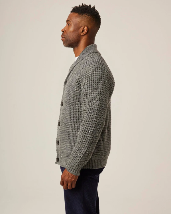 Peregrine  Waffle Shawl Cardigan