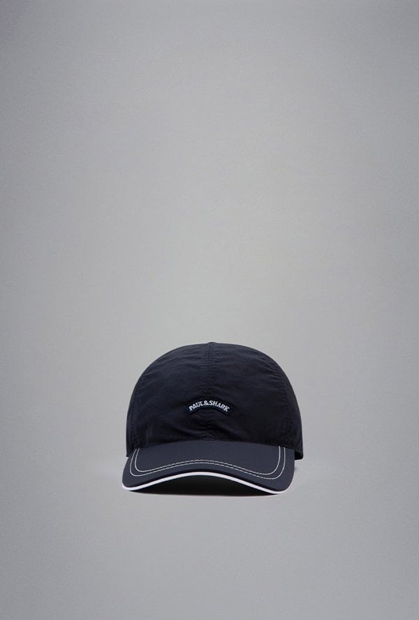 Paul & Shark Men's Baseball Cap with Moon Badge - Navy