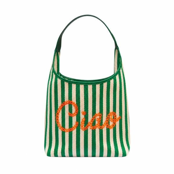 Lilly Loves Ciao Stripe Tote