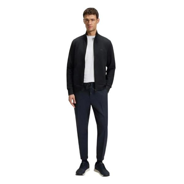 Boss Mens Skaz Full Zip Sweatshirt - Dark Blue - 